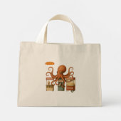 Mini Tote Bag La cabane de snacks du cirque d'Otto (Dos)