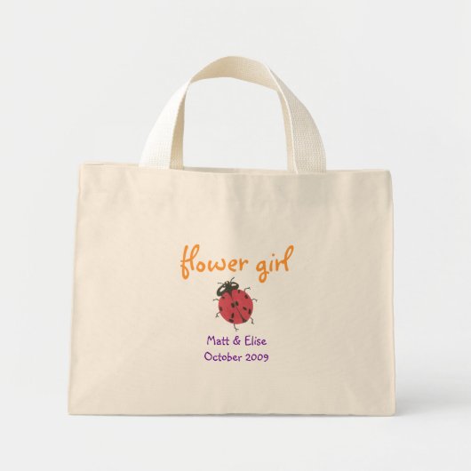 Mini Tote Bag La fleur de Karate Kat fourre-tout (Devant)