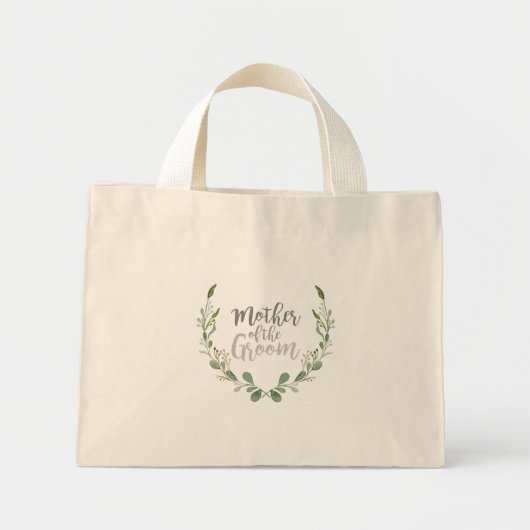 Mini Tote Bag La vigne de verdure russe mère de la chambre (Devant)
