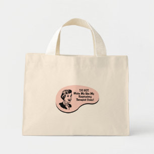 Mini Tote Bag La voix du thérapeute respiratoire