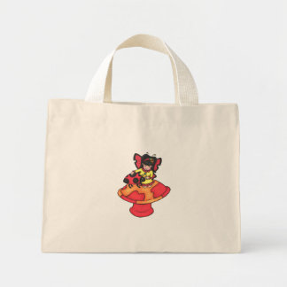 Mini Tote Bag Ladbug Fairy