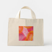 Mini Tote Bag Lampe de lave minuscule Fourre-tout (Dos)