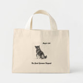 Mini Tote Bag L'Art allemand Shepard d'Angie (Devant)
