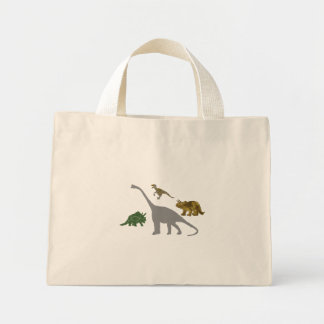 Mini Tote Bag Les 4 Dinos