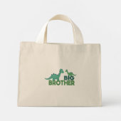 Mini Tote Bag Les frères Dinosaur conception (Dos)