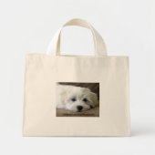 Mini Tote Bag Les yeux de Chien (Devant)