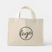 Mini Tote Bag Logo promotionnel personnalisé (Dos)