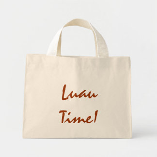 Mini Tote Bag Luau Time !