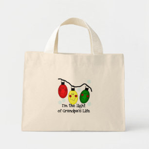 Mini Tote Bag Lumière de la vie de grand-père Tshirts et cadeaux