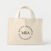 Mini Tote Bag M. Bag (Devant)