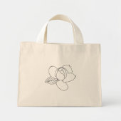 Mini Tote Bag Magnolia Tiny Fourre-tout (Devant)