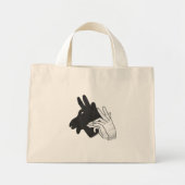 Mini Tote Bag Main Silhouette Billy Chèvre (Devant)