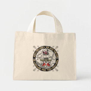 Mini Tote Bag Maître de domino de singe de chaussette