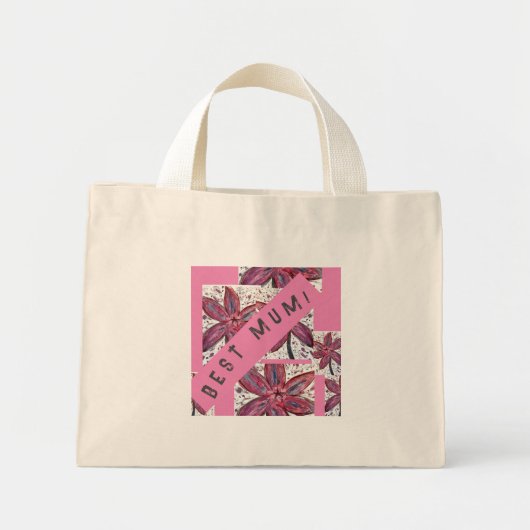 Mini Tote Bag Maman ! (Devant)