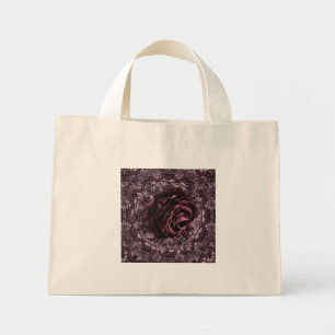 Mini Tote Bag Mandala de rose
