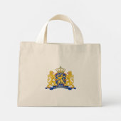 Mini Tote Bag Manteau De Pays-Bas (Dos)