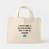 Mini Tote Bag Méduse (Devant)