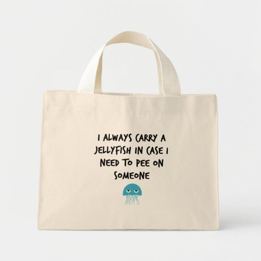 Mini Tote Bag Méduse (Devant)