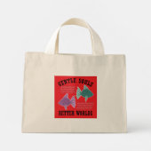 Mini Tote Bag Meilleurs Mondes (Dos)