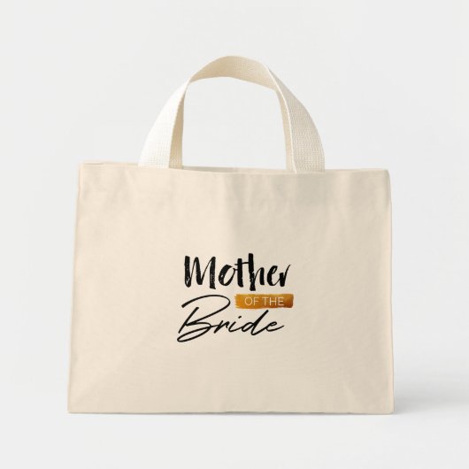 Mini Tote Bag Mère de la mariée (Devant)