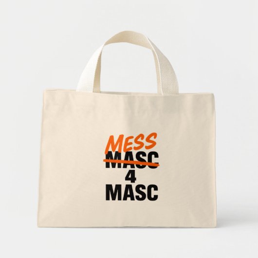 Mini Tote Bag Mess 4 Masc (Devant)