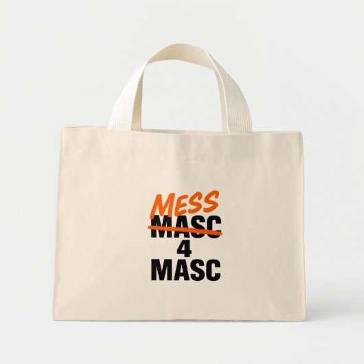 Mini Tote Bag Mess 4 Masc (Devant)