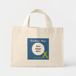 Mini Tote Bag Modèle standard jaune par Kenneth Yoncich