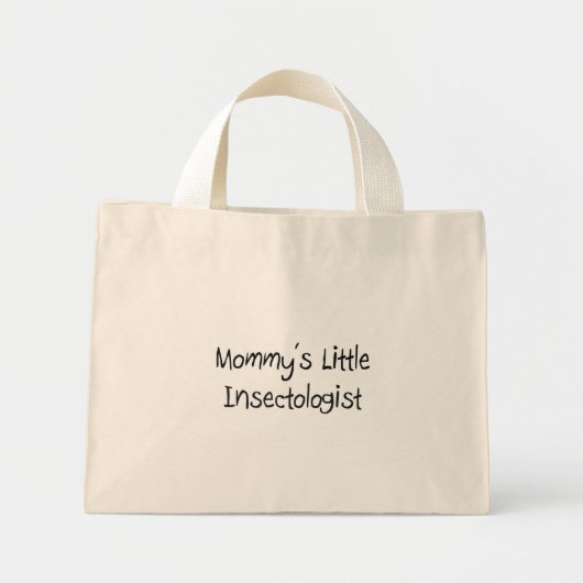 Mini Tote Bag Mommys Little Insectologue (Devant)