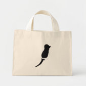 Mini Tote Bag Myxa : Un minuscule Kitty sur une petite Fourre-to (Devant)