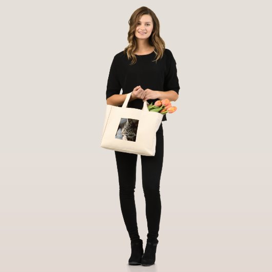 Mini Tote Bag nancy with souris (Devant (modèle))