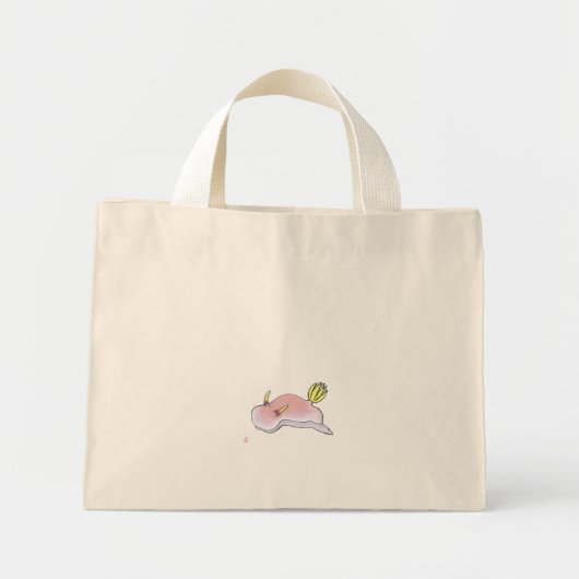Mini Tote Bag Nudibranche (Devant)