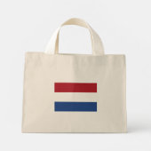Mini Tote Bag Pays-Bas Flag ttcn (Dos)