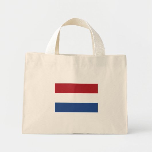 Mini Tote Bag Pays-Bas Flag ttcn (Devant)