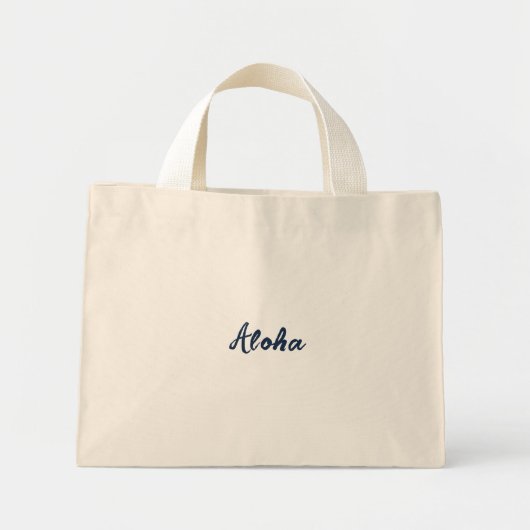 Mini Tote Bag Personnaliser ou Customiser (Devant)