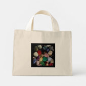 Mini Tote Bag Pierres précieuses colorées (Dos)
