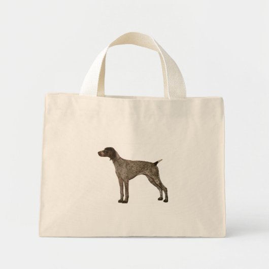 Mini Tote Bag Pointeur germanique (Devant)