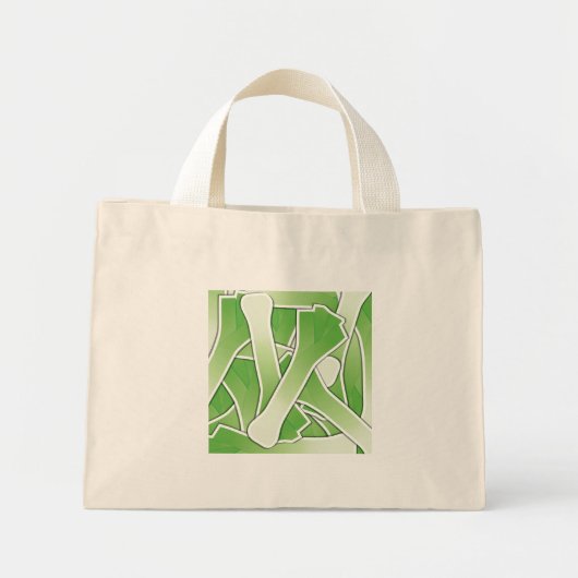 Mini Tote Bag Poitrine funky (Devant)