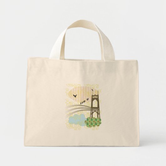 Mini Tote Bag Pont St. Johns Fourre-tout (Devant)