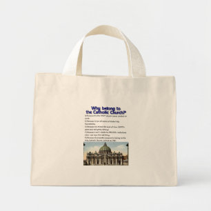 Mini Tote Bag Pourquoi appartenir à l'Église catholique ?
