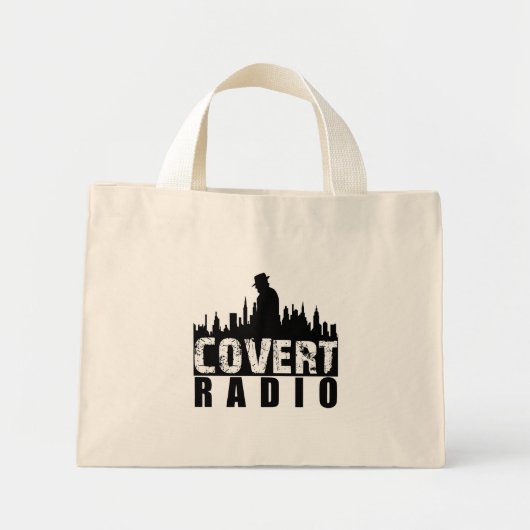 Mini Tote Bag Radio de recouvrement (Devant)
