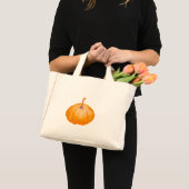 Mini Tote Bag Récolte citrouille sur une petite Fourre-tout (3) (Devant (produit))