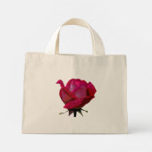 Mini Tote Bag Red rose Thunder_Cove (Dos)