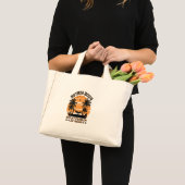 Mini Tote Bag Retraité 2024 Pas mon problème plus (Devant (produit))