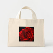 Mini Tote Bag Rose rouge tcna (Devant)