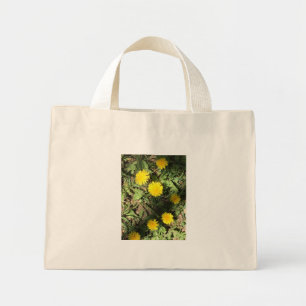 Mini Tote Bag Sacoche Dandelions