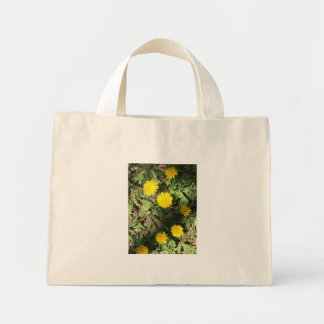 Mini Tote Bag Sacoche Dandelions