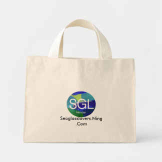 Mini Tote Bag Sacoche des amoureux du verre de mer