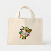 Mini Tote Bag Sacs-lumières Boony "Gone Carrot-ing" (Devant)