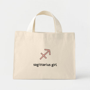 Mini Tote Bag Sagittarius Zodiac