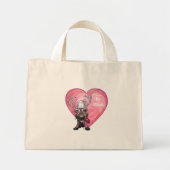 Mini Tote Bag Saint Valentin (Devant)